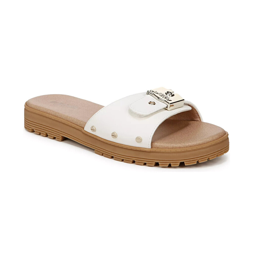 Dr. Scholl's Think Iconic I9881S2100 Sandal Womens White Leather Slip-On HAWK163